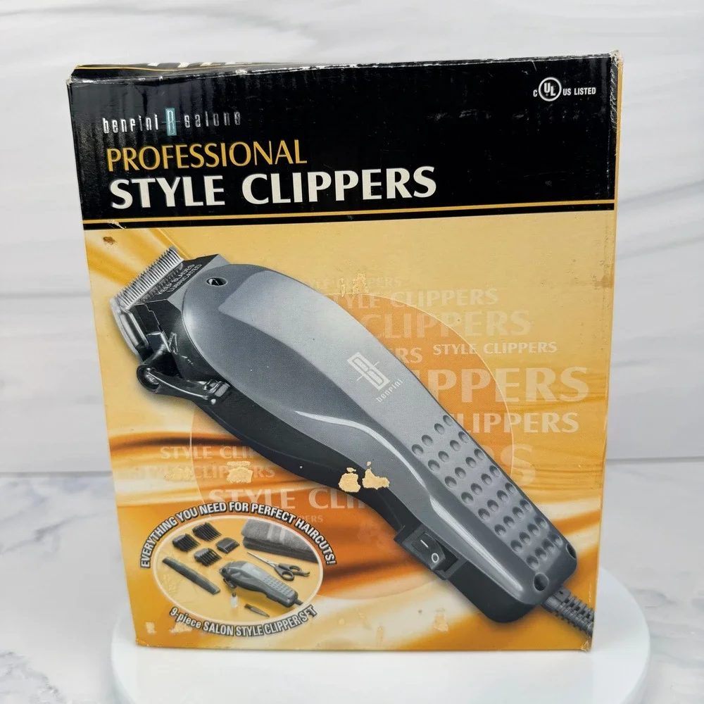 Benfini Salons Professional Style Clippers 9-Piece Set